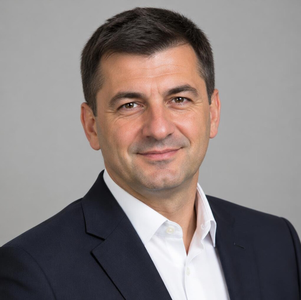 Portrait of a professional man in a suit