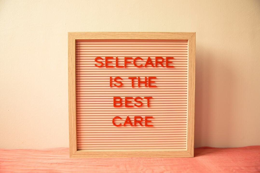 person reflecting on career goals